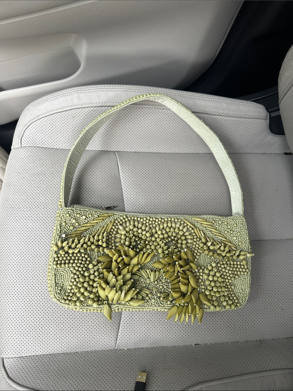 NWT BEADED BAG